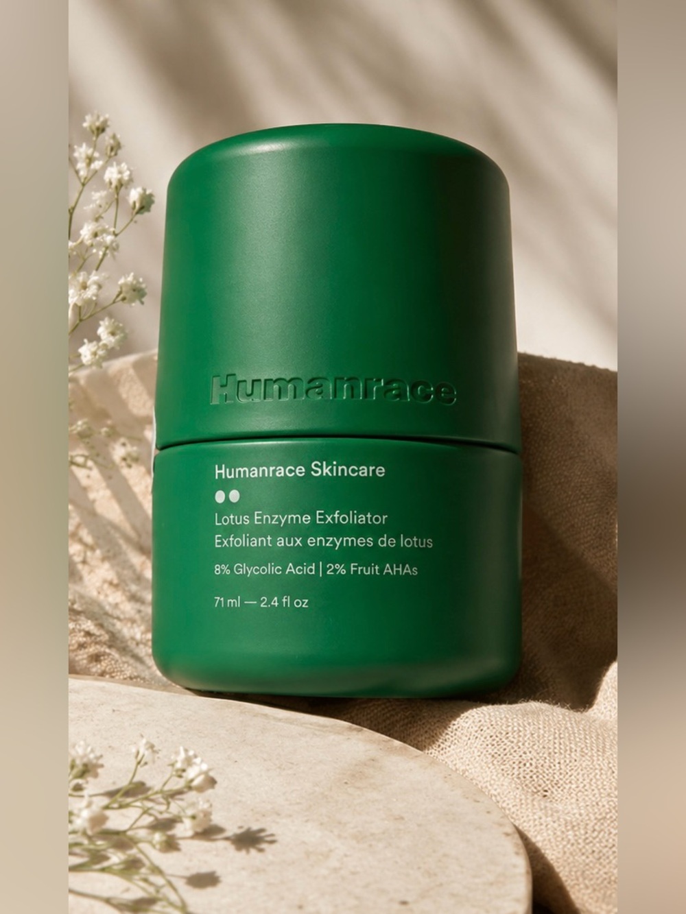 Lotus Enzyme Exfoliator — Green Gentle Exfoliating Cleanser